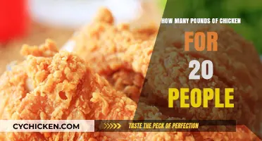 Perfect Portions: How Much Chicken to Serve 20 Guests
