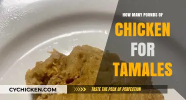 Perfect Tamale Portions: How Much Chicken to Use per Pound
