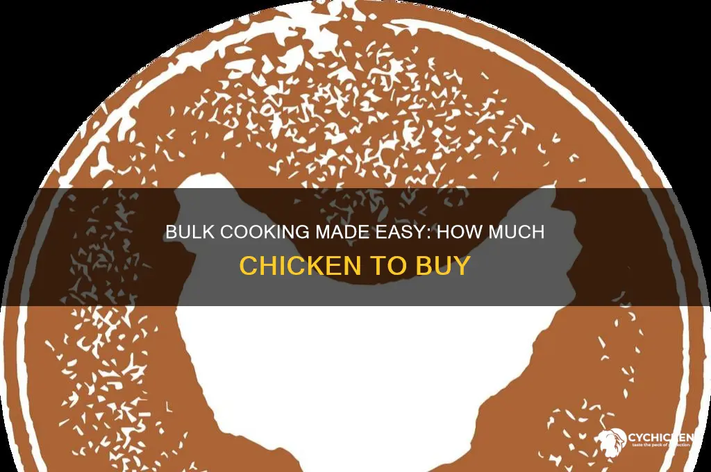 how many pounds of chicken to bulk