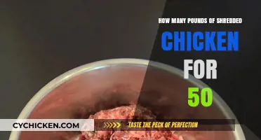 Shredded Chicken for a Crowd: How Much to Buy?