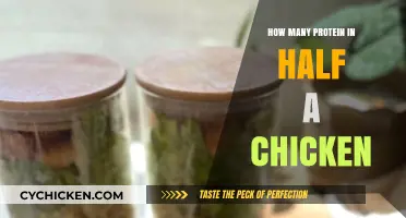 Protein Content in Half a Chicken: A Nutritional Breakdown
