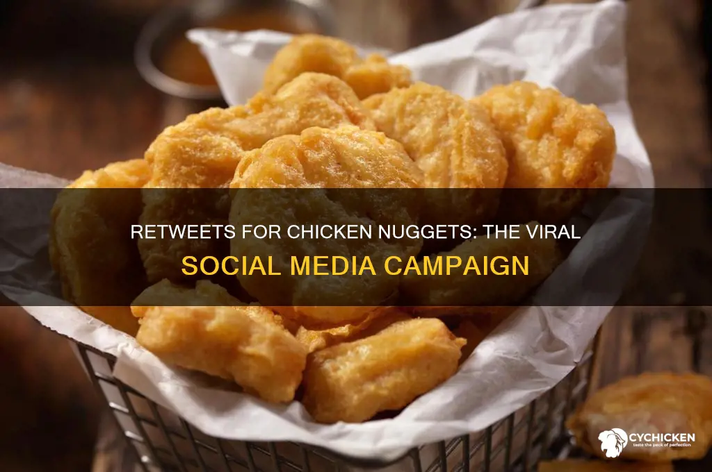 how many retweets for chicken nuggets