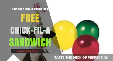 Earn a Free Chick-fil-A Sandwich with Reward Points: How Many?