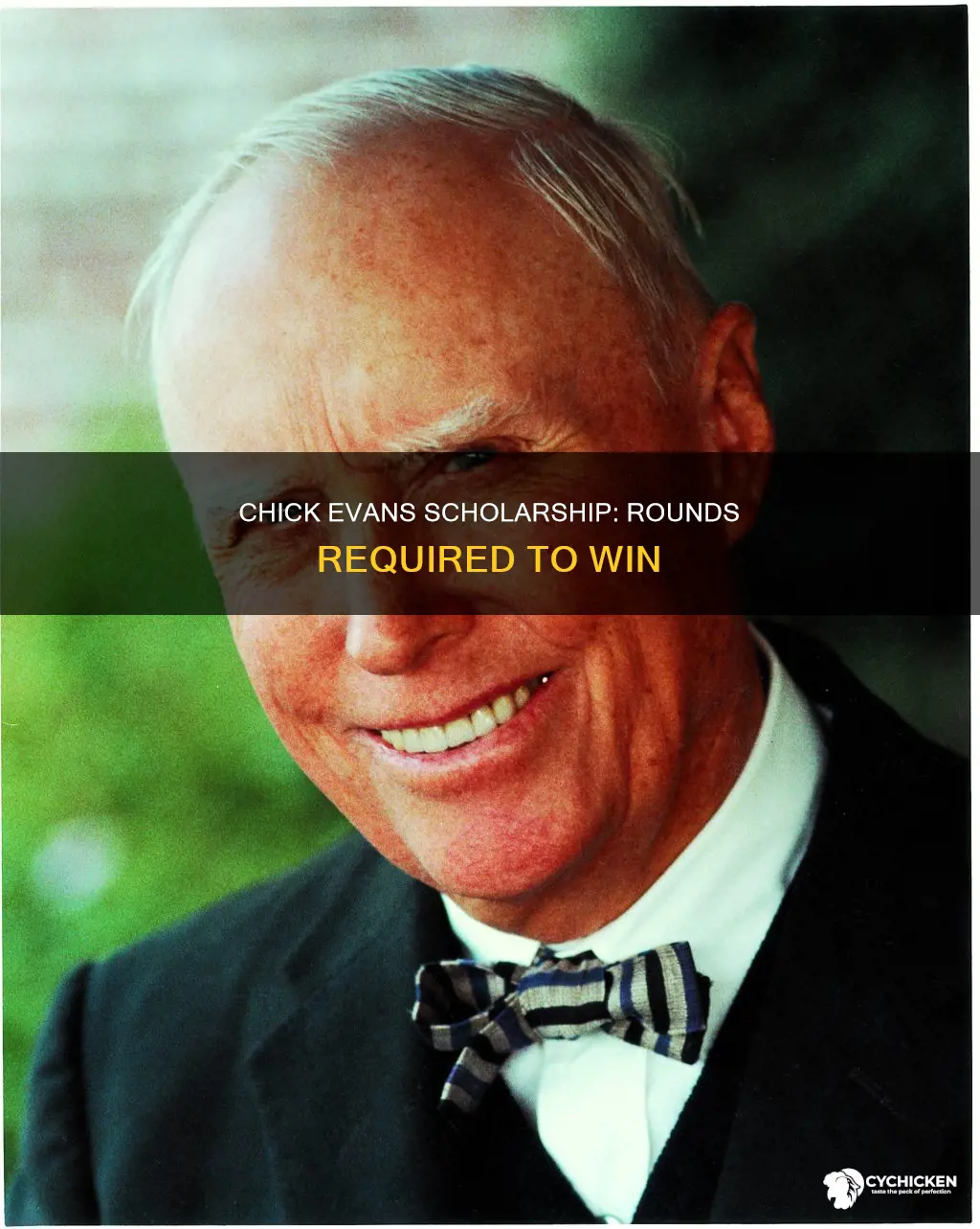how many rounds do you need for chick evans scholarship