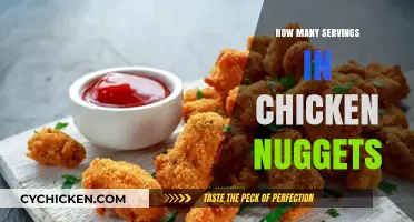 Chicken Nuggets Serving Sizes: How Many Pieces Per Portion?