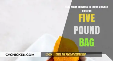 Tyson Chicken Nuggets: Servings in a Five-Pound Bag Explained