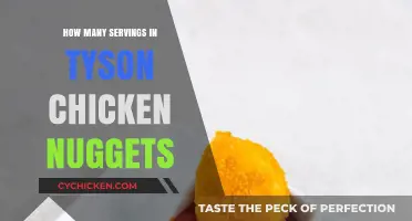 Tyson Chicken Nuggets Serving Size Guide: How Many Per Bag?