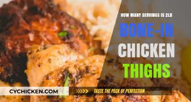 Bone-In Chicken Thighs: How Many Servings in 2 Pounds?