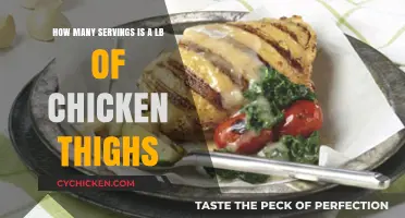 Perfect Portions: How Many Servings in a Pound of Chicken Thighs?