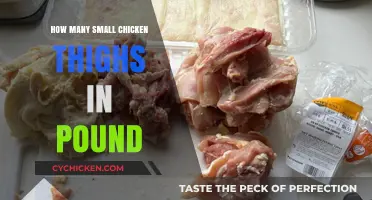 Small Chicken Thighs Per Pound: A Handy Measurement Guide
