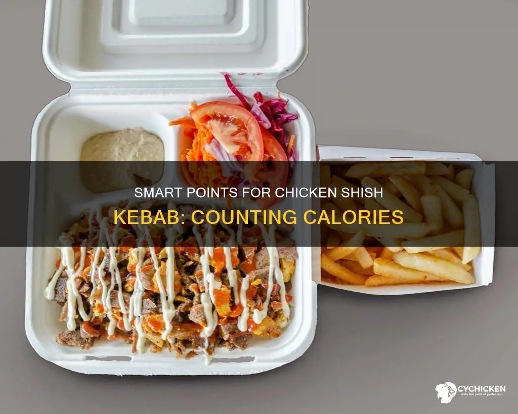 how many smart points in a chicken shish kebab