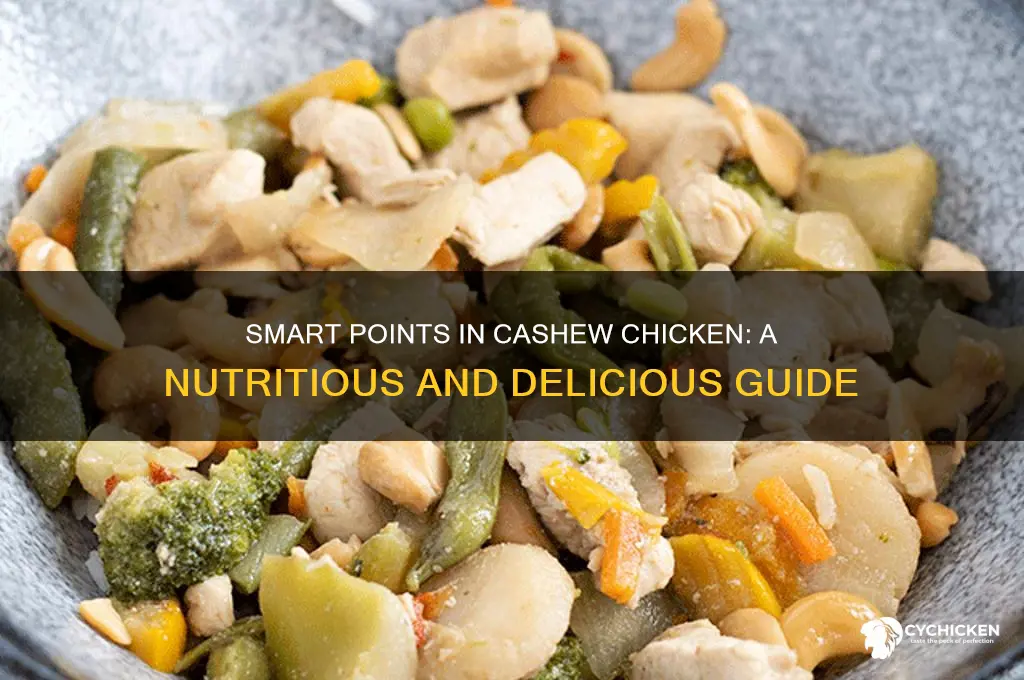 how many smart points in cashew chicken