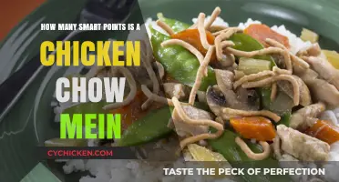 Smart Points for Chicken Chow Mein: How Many?