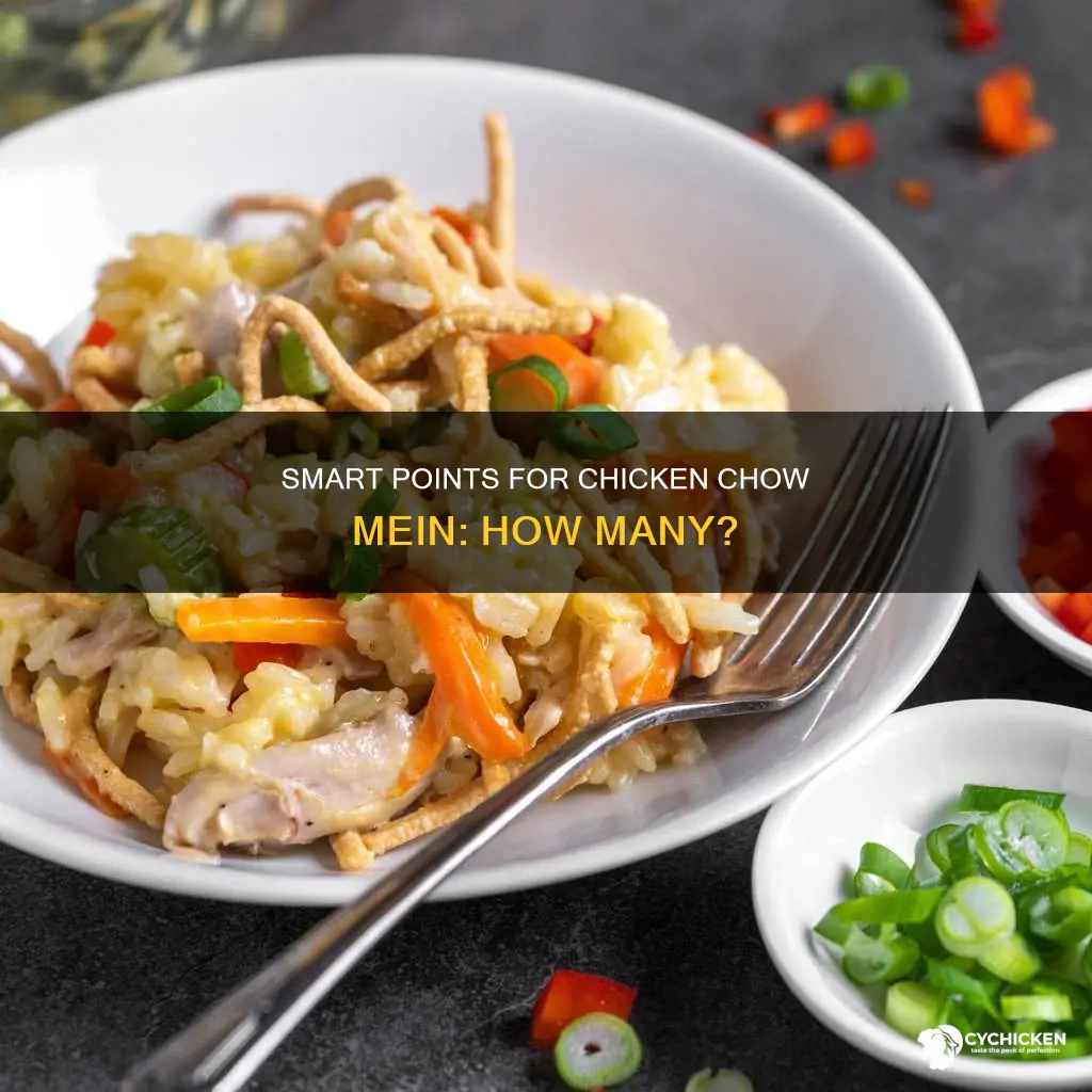 how many smart points is a chicken chow mein