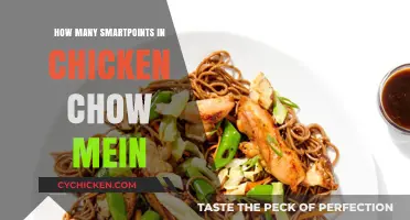 SmartPoints in Chicken Chow Mein: A Healthy Eating Guide