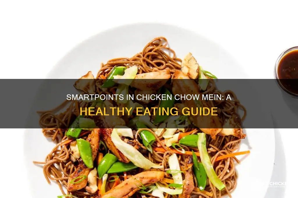 how many smartpoints in chicken chow mein