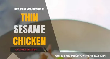 SmartPoints Guide: Thin Sesame Chicken Calorie Count Revealed