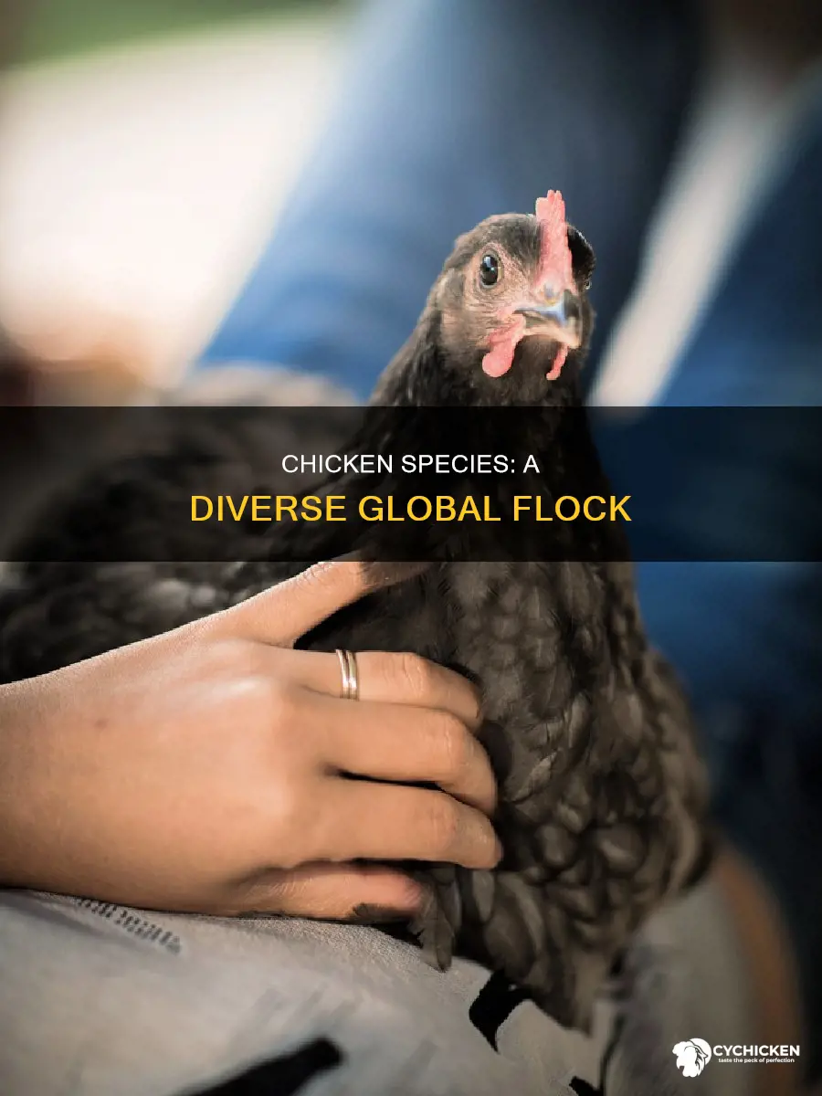 how many species of chicken are there in the world