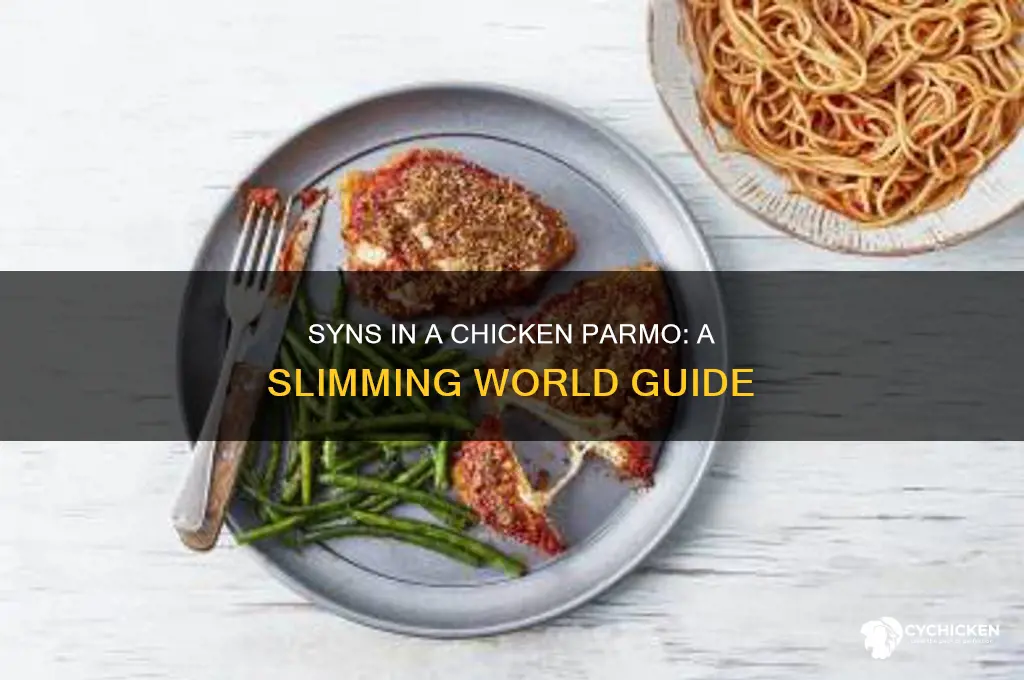 how many syns in a chicken parmo