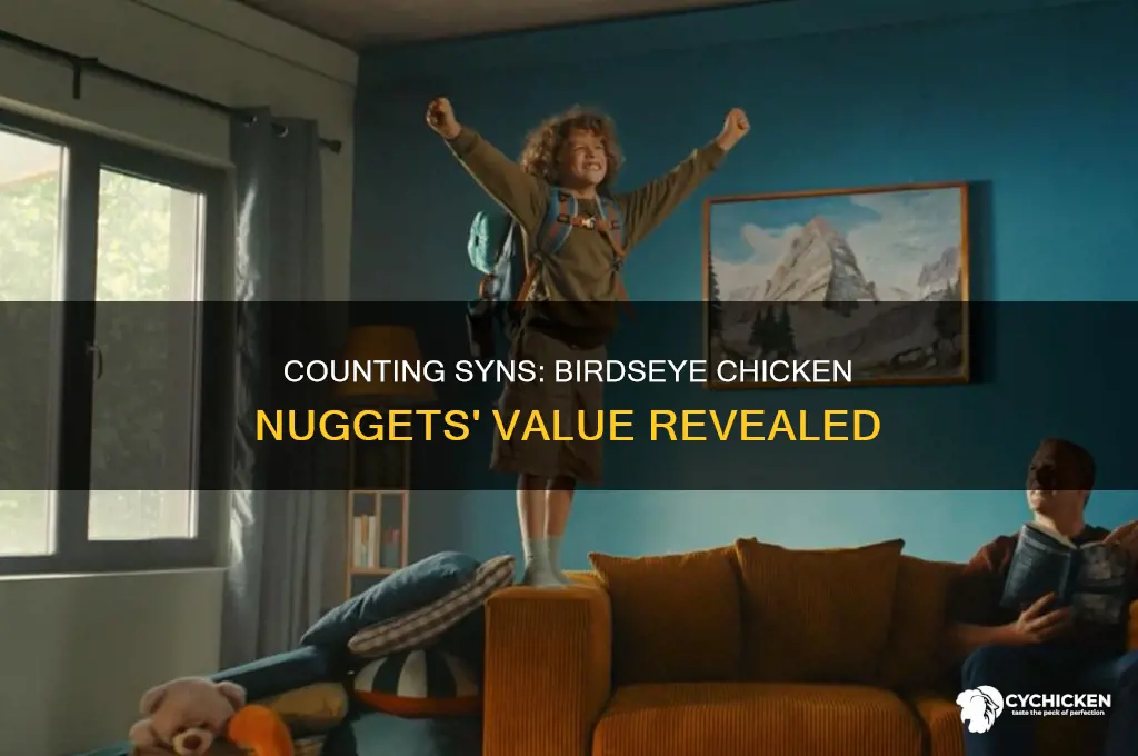 how many syns in birdseye chicken nuggets