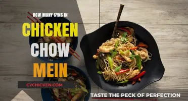 Syns in Chicken Chow Mein: A Slimming World Guide
