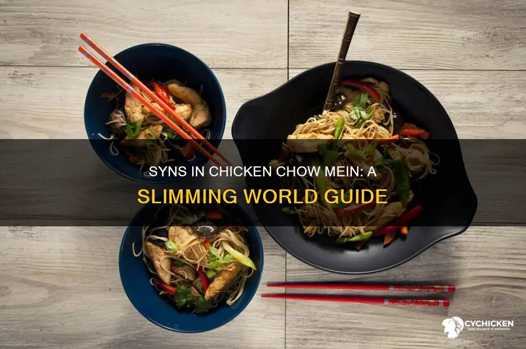 how many syns in chicken chow mein