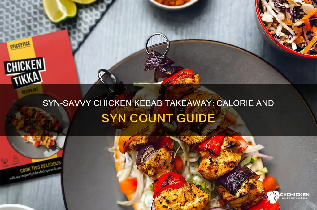 how many syns in chicken kebab takeaway