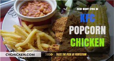 Counting Syns in KFC Popcorn Chicken: A Diet-Friendly Guide