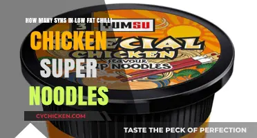 Healthy Super Noodles: Syns and Nutrition