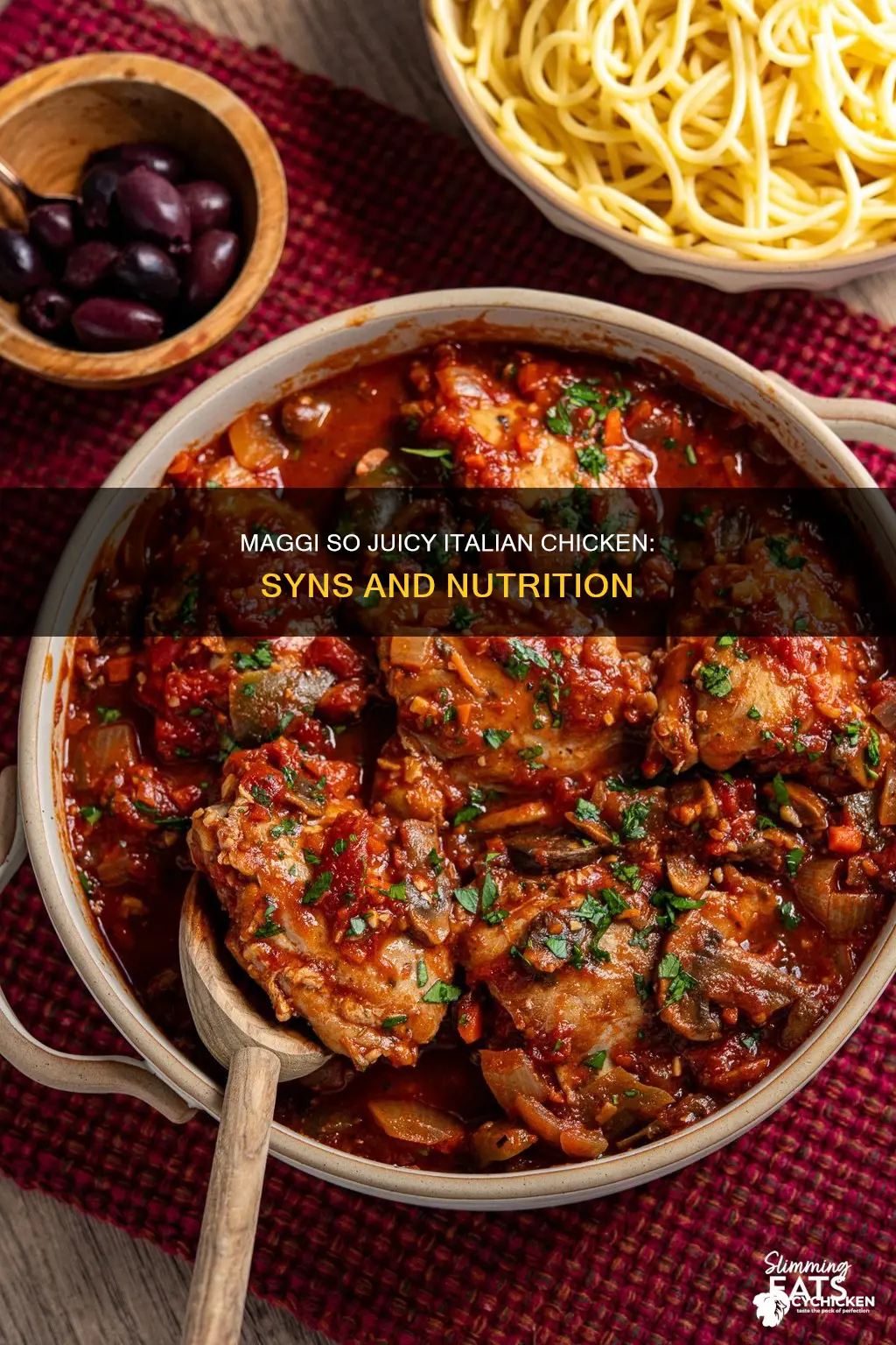 how many syns in maggi so juicy italian chicken
