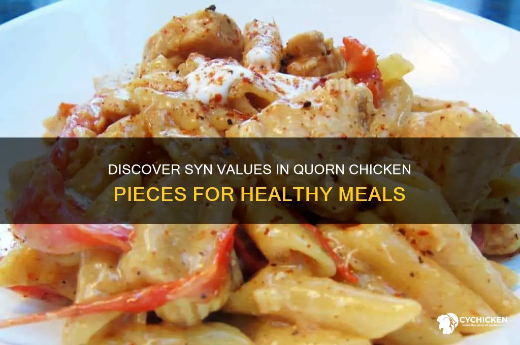 how many syns in quorn chicken pieces
