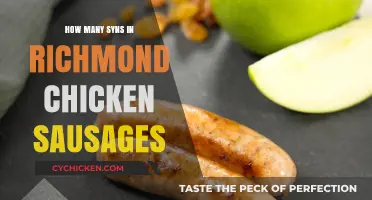 Richmond Chicken Sausages Syns: A Slimming World Guide