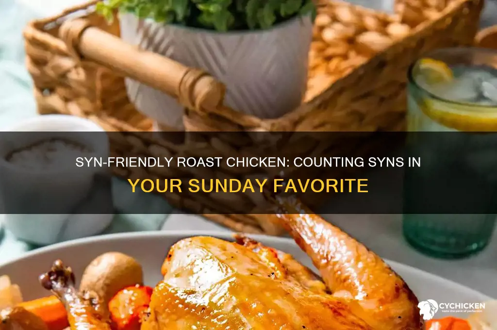 how many syns in roast chicken