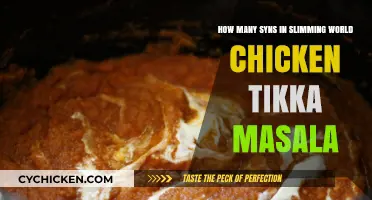Slimming World's Chicken Tikka Masala: Syns and All