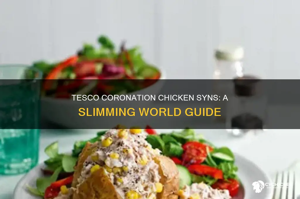 how many syns in tesco coronation chicken