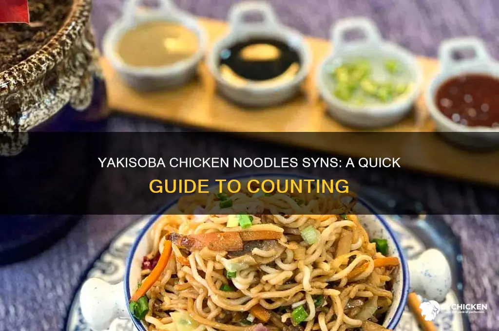 how many syns in yakisoba chicken noodles