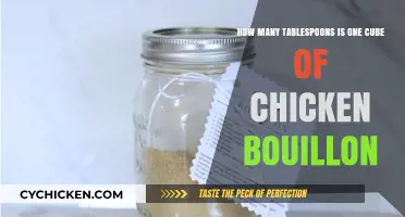 Chicken Bouillon Cubes to Tablespoons: Quick Conversion