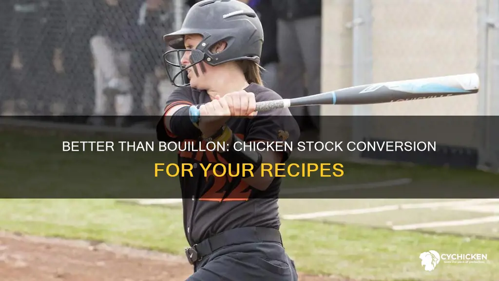 how many teaspoons of better than bouillon chicken stock