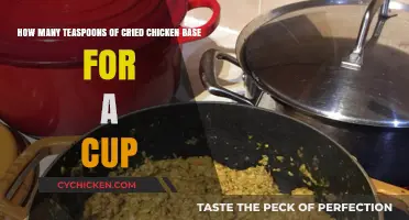Chicken Base Conundrum: Teaspoons to Cup Conversion