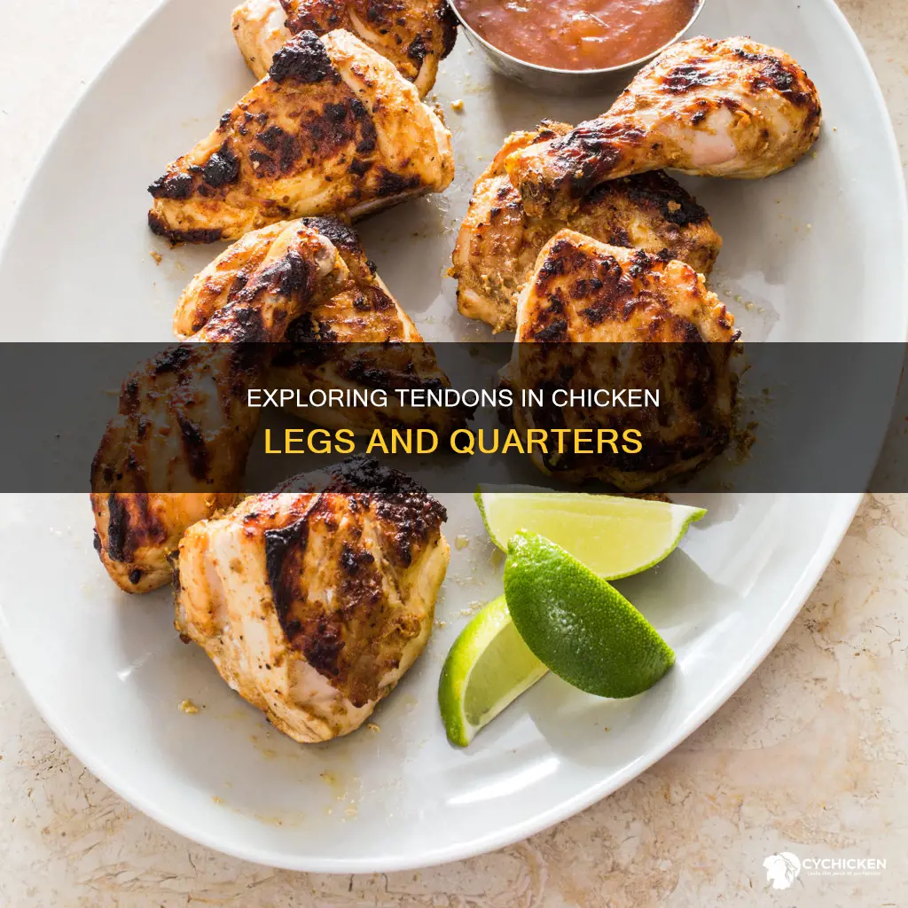 how many tendons are in a chicken leg and quarter