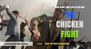 The Epic Battle: Peter and the Chicken's Many Fights