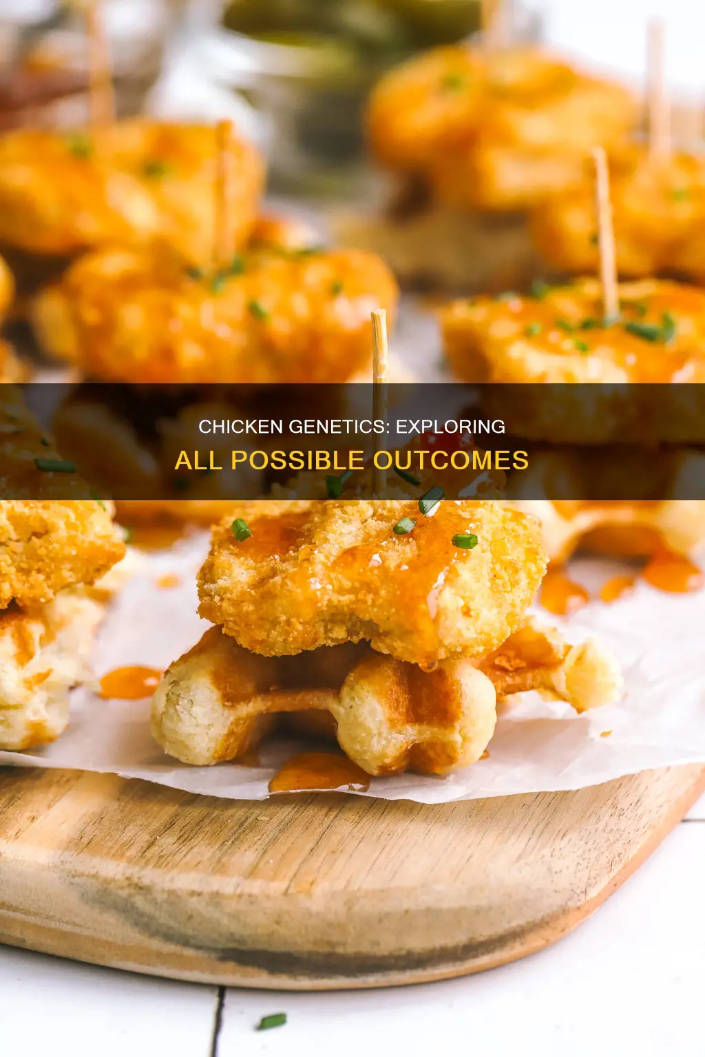 how many total possible outcomes are there chicken genetics