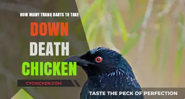 Tranquilizing the Death Chicken: How Many Darts Does It Take?