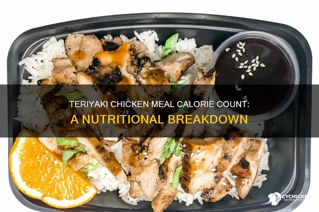 how many valories in teriyaki chicken meal