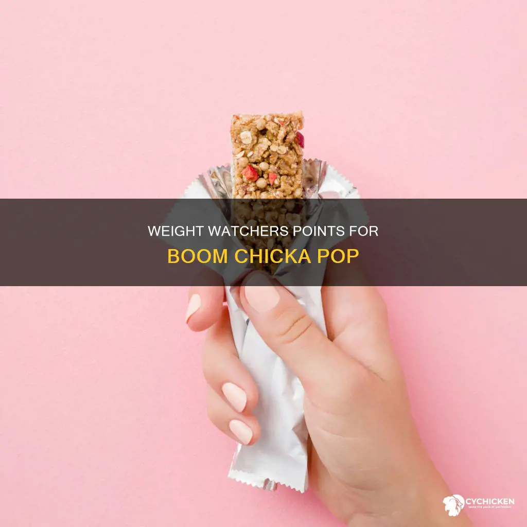 how many weight watcher points are boom chicka pop