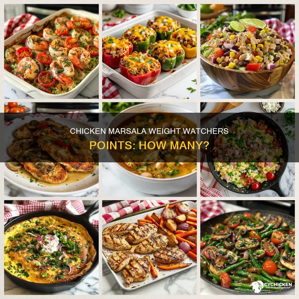 how many weight watcher points are in chicken marsala