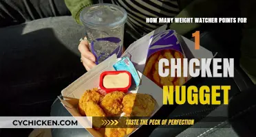 Counting Weight Watchers Points: Unveiling the Value of a Chicken Nugget