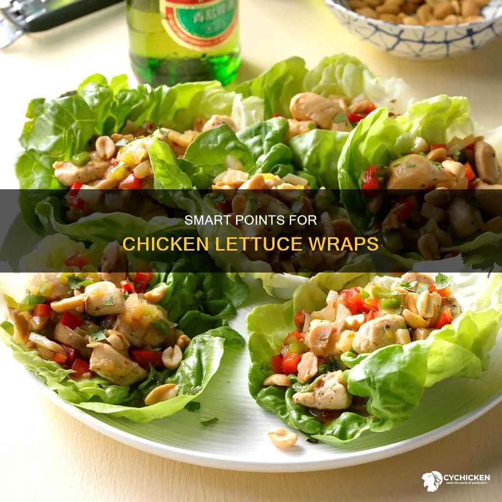 how many weight watcher points in chicken lettuce wraps
