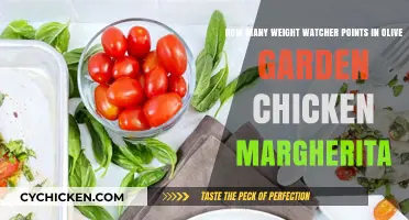 Weight Watchers: Olive Garden Chicken Margherita Points