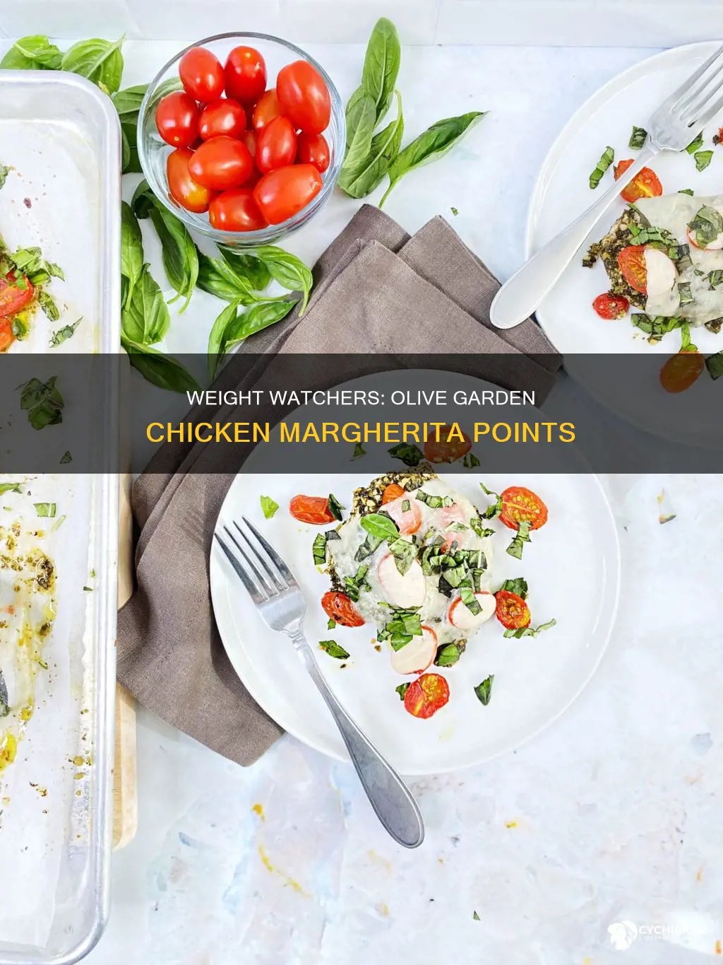 how many weight watcher points in olive garden chicken margherita